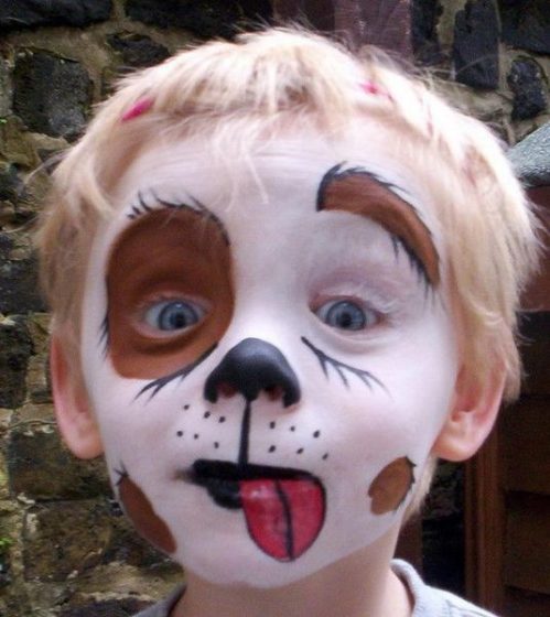 1-puppy-dog-face-paint-535x600